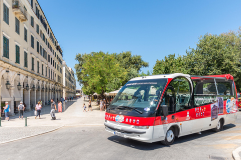Corfu Old Town and Kanoni: Open-Top Bus Tour