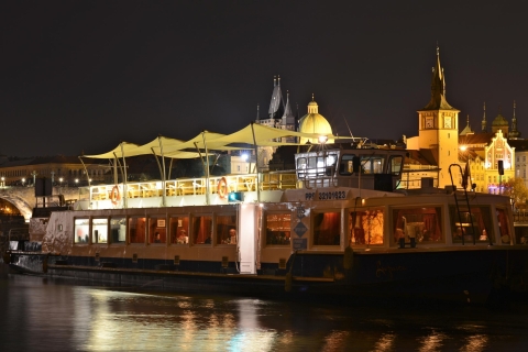 Praga: 3-godzinny Dinner Cruise z transferami
