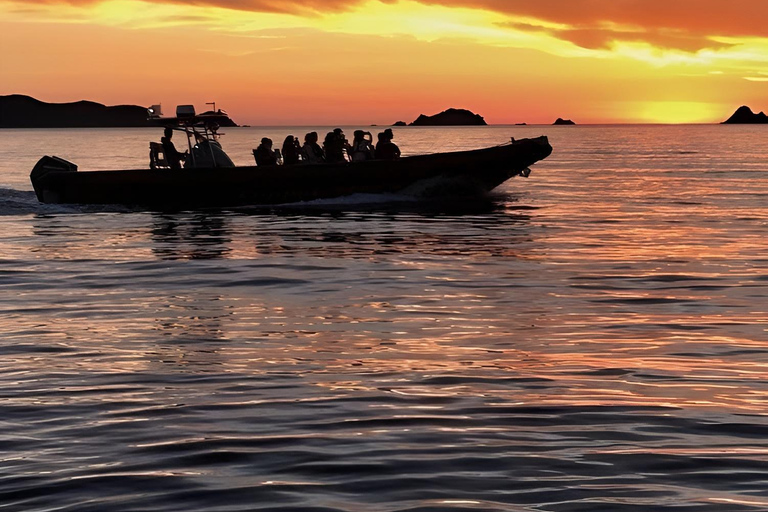 Ajaccio : Sunset seascape at the Sanguinaires