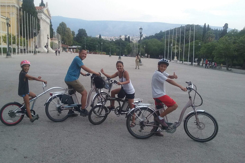 Atenas histórica: tour en bici eléctrica grupo reducidoTour en español, holandés, inglés, francés o italiano