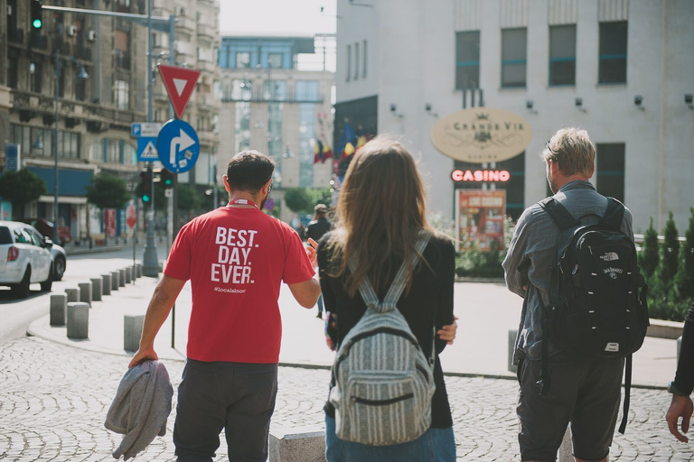 Bucarest: Sitios & Bites tour con un guía localTour en grupo pequeño