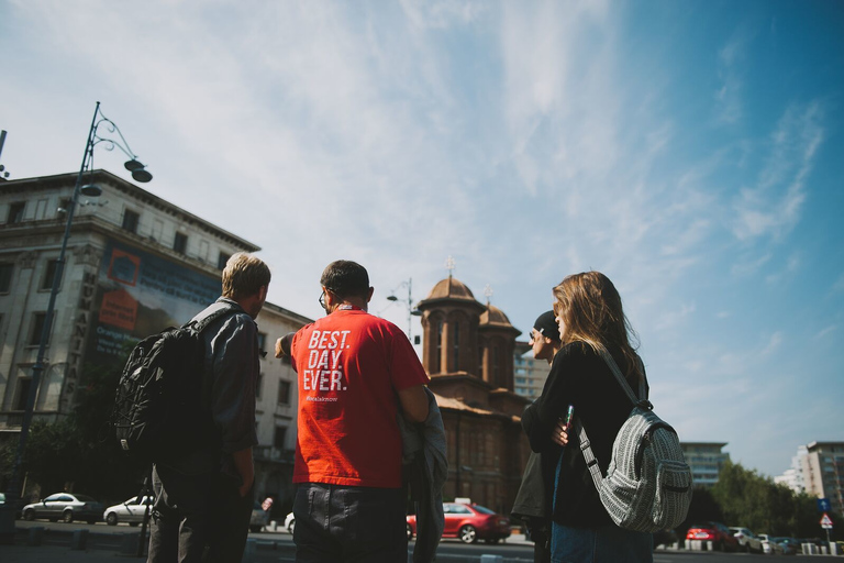 Bucarest: Sitios & Bites tour con un guía localTour en grupo pequeño