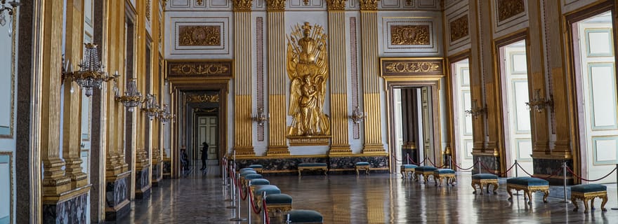 Visite privée du PALAIS ROYAL DE CASERTE : le Versailles italien