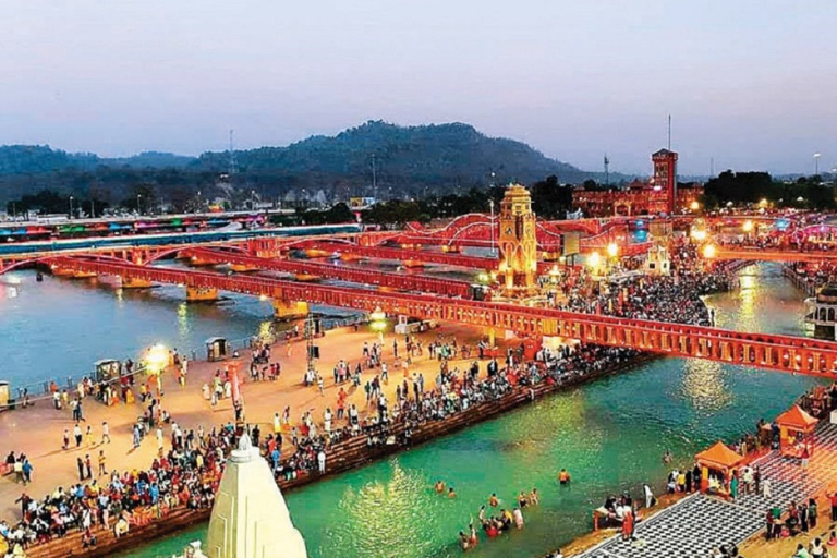 Från Delhi: 3 dagar Haridwar Rishikesh Tour med guideFrån Delhi: 3 dagar Haridwar Rishikesh Tour