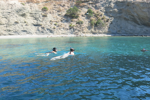 Athènes: Croisière privée avec plongée en apnée et natation