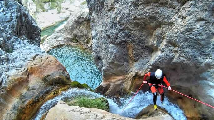 from granada rio verde canyoning tour
