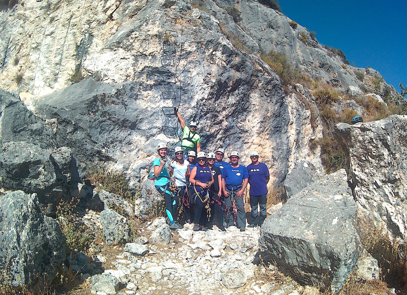 Fra Granada: 3-timers Vía Ferrata i Moclín