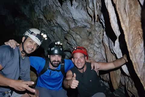 Espeleología en Granada: cueva de Nivar