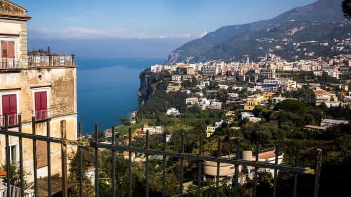 de roma excursão guiada vip de dia inteiro a pompeia e sorrento