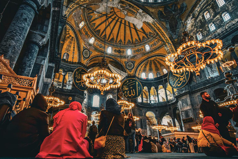 Bilhetes para Istambul: Hagia Sophia, Topkapi e Cisterna da BasílicaHagia Sophia, Cisterna da Basílica + Palácio de Topkapi, incluindo o Harém