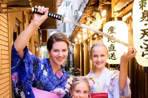 Osaka：Kimono photo shoot