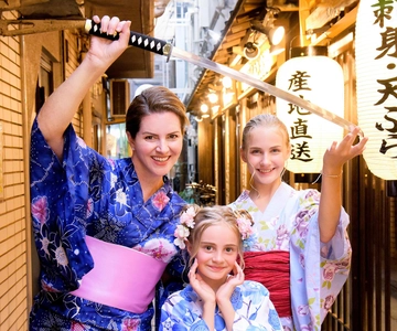 Osaka：Kimono photo shoot