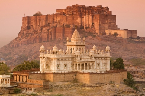 Jodhpur: całodniowa wycieczka prywatna po mieście i safari na wielbłądach