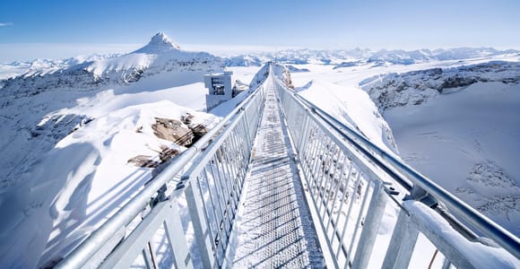 Ab Lausanne: Glacier 3000 Experience Tour