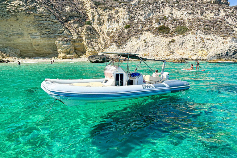 Cagliari: Zodiac Boat Tour, 3-4 SwimStops, Wine & Snorkeling Cagliari: Zodiac Boat Tour, 3-4 Stops, Wine & Snorkeling