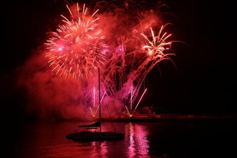 Vanuit Funchal: boottocht Madeira Atlantic Festival-vuurwerk