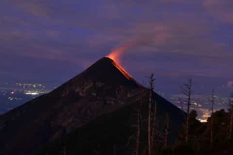 Overnight Volcano Acatenango Hiking Adventure