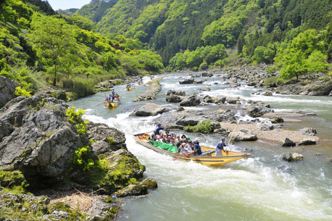Hozugawa River Cruise & Sagano Train Experience Depart From Kyoto 9:20AM