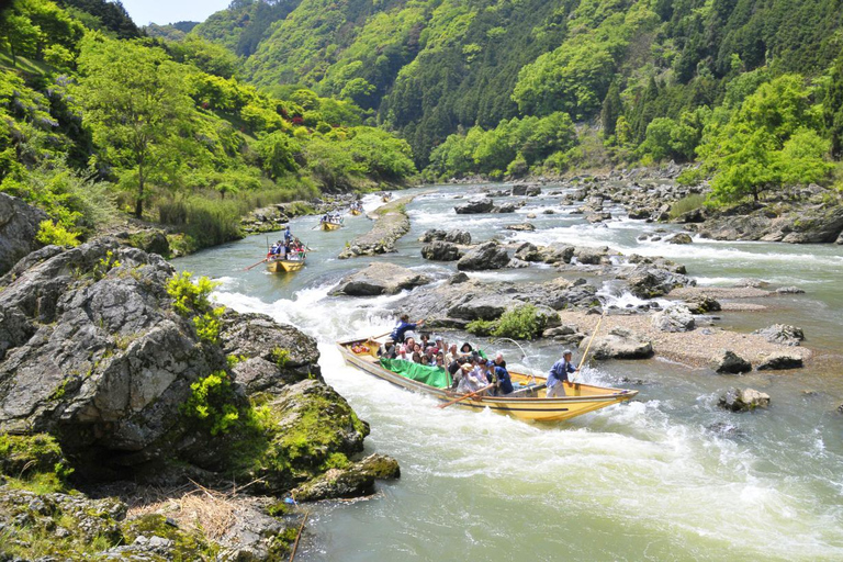 Hozugawa River Cruise & Sagano Train Experience Depart From Kyoto 9:20AM