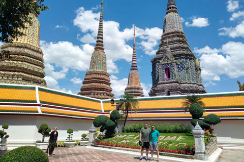 Bangkok: Excursão de meio dia aos templos e pontos turísticos do Instagram