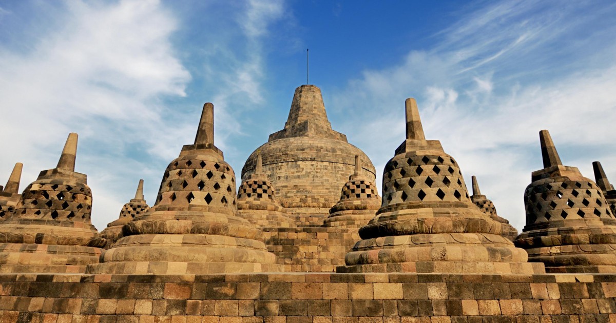 Visite priv e de  la demi journ e du temple  de  Borobudur  