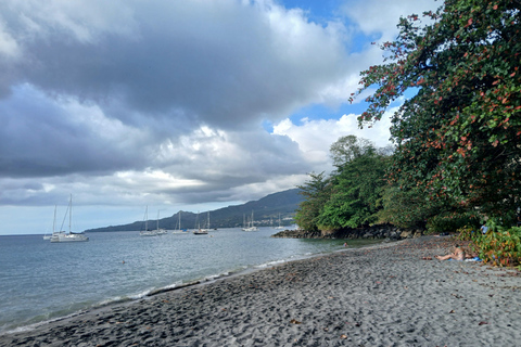 Visit and swim. Rum distillery, river, beach in Le Carbet, private tour Explore the North Caribbean with your driver. Rum Distillery, River, Beach