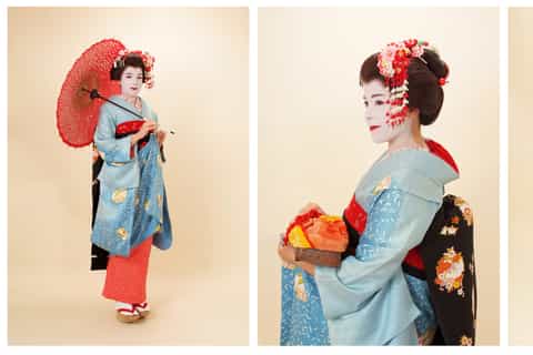 kyoto relooking maiko de 2 heures et séance photo
