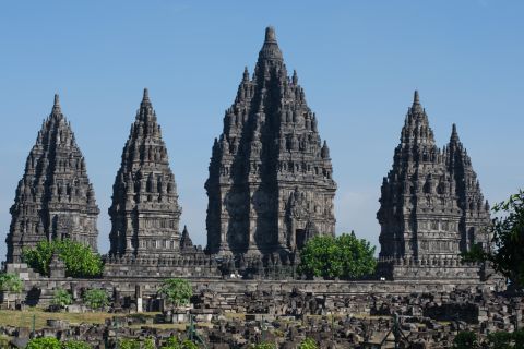 Yogyakarta: Borobudur-zonsopgang & rondleiding Prambanan-tempel