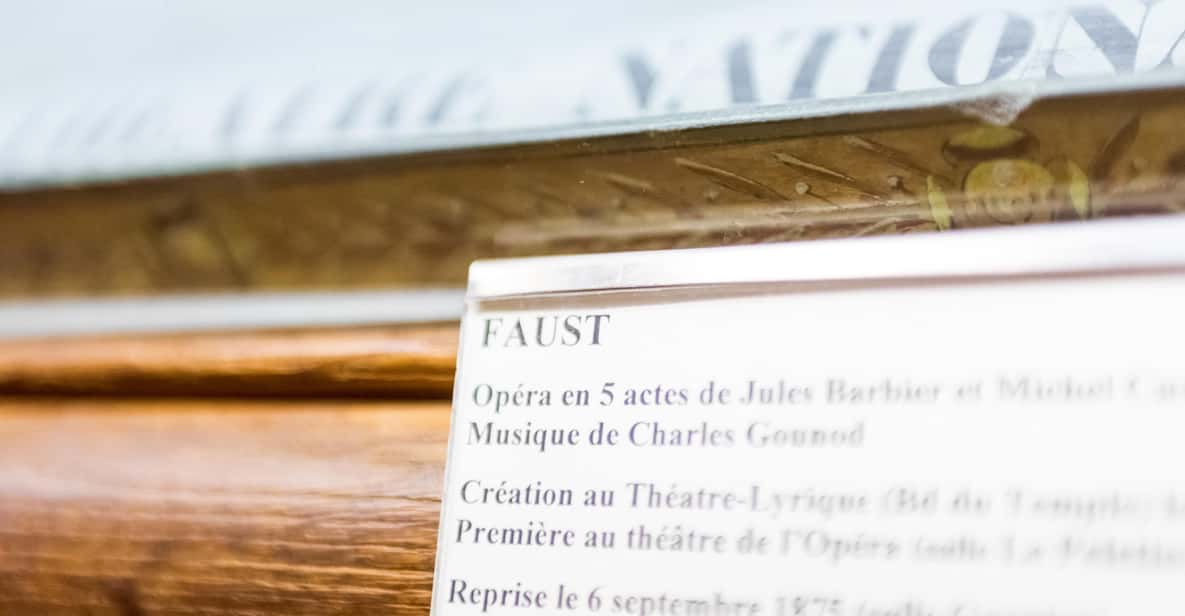 Afbeelding 9 van Parijs: Opera Garnier Toegangsbewijs