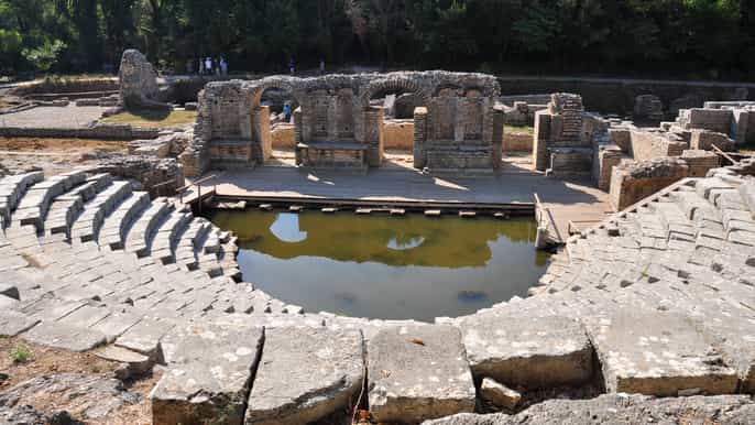 from saranda butrint archaeological park private tour