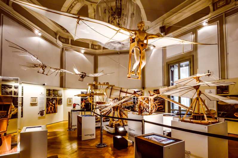 Mediolan: Bilet wstępu do muzeum Leonardo3 Świat Leonarda