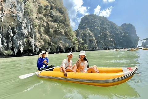 Phuket: James Bond Island Sea Canoe with Sunset by Big Boat Day Trip with Shared Transfer Excluding National Park Fee
