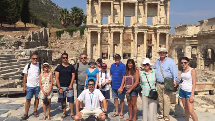 from kusadasi fullday small group ephesus tour