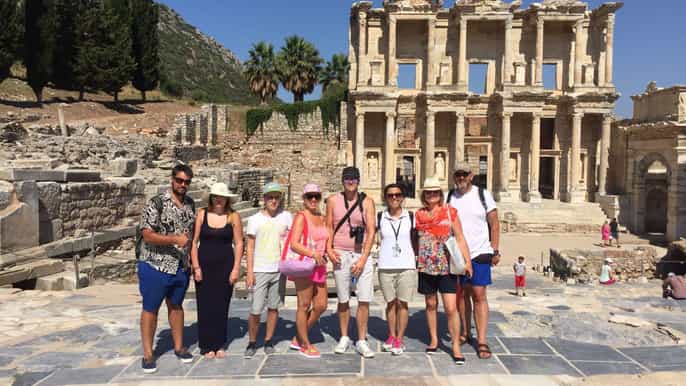 from kusadasi halfday small group ephesus tour