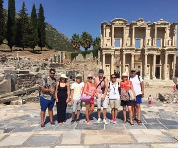 Kusadasi : Ephèse et le temple d'Artémis : coupe-file