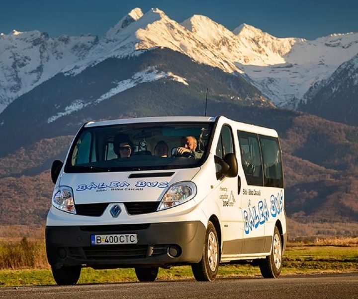 Sibiu to Balea: Bus Transfer