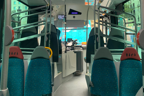 Barcelona: Aerobús Airport Transfer to City Center Round Trip Ticket