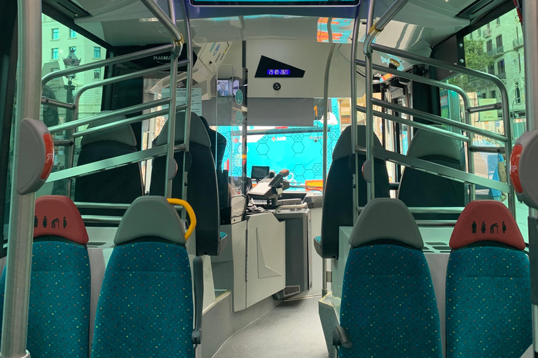 Barcelona: Aerobús Airport Transfer to City Center Round Trip Ticket
