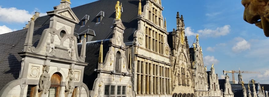 Anvers : Visite à pied de Steen à la gare centrale