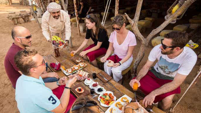 dubai sunrise balloon flight with breakfast falcon photo