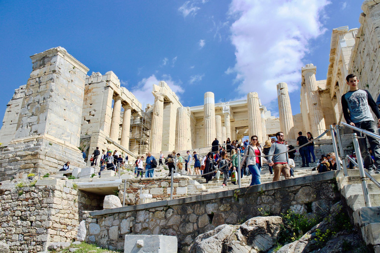 Athènes : visite guidée de l'Acropole avec billet d'entréeVisite en petit groupe - anglais