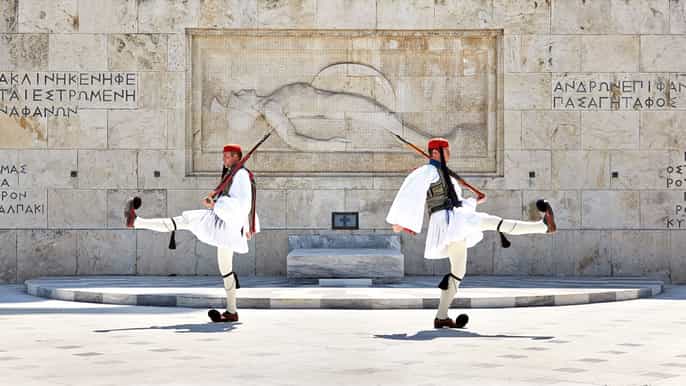 athens city streets tour