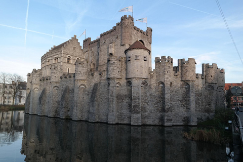 Gand: visite à pied du marché du vendredi à la cathédrale