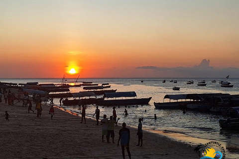 Zanzibar: Sunset Dhow Cruise from Stone town