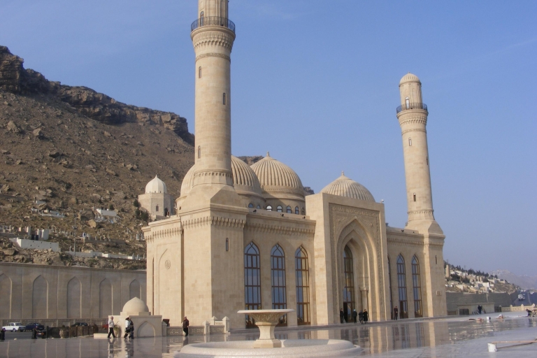 Desde Bakú: tour privado de Gobustan, volcanes de lodo y mezquita
