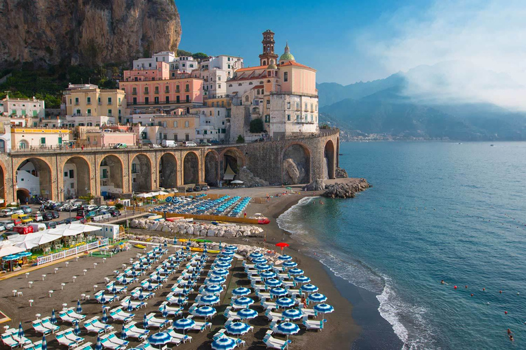 From Naples or Sorrento: Private Trip Along the Amalfi Coast Standard Option