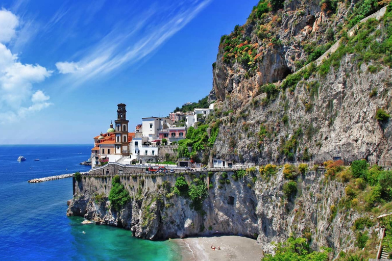 From Naples or Sorrento: Private Trip Along the Amalfi Coast Standard Option