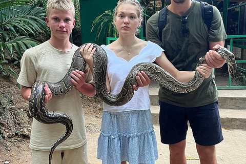 Visite de la ville de Mombasa avec l&#039;expérience des crocodiles du village de Mamba.