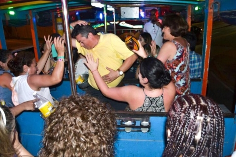 Cartagena: Party Bus Tour with a Beer and Hotel Transfers Party Bus Tour