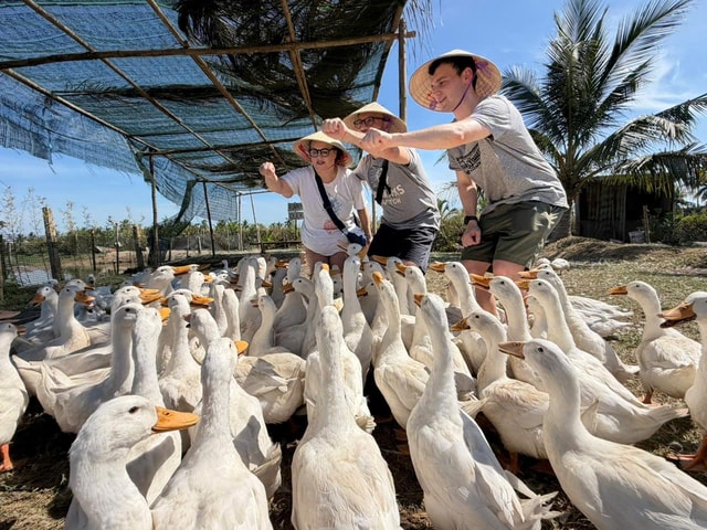 Hoi An Chill: Duck Farm & Cooking Class & Lantern Making